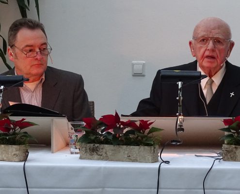 Siegmund Crämer mit Matthias Neubert 90 Geburtstag